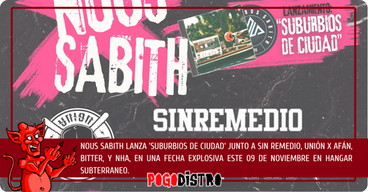 Nous Sabith presenta en vivo su nuevo disco 'Suburbios de Ciudad' en Santiago