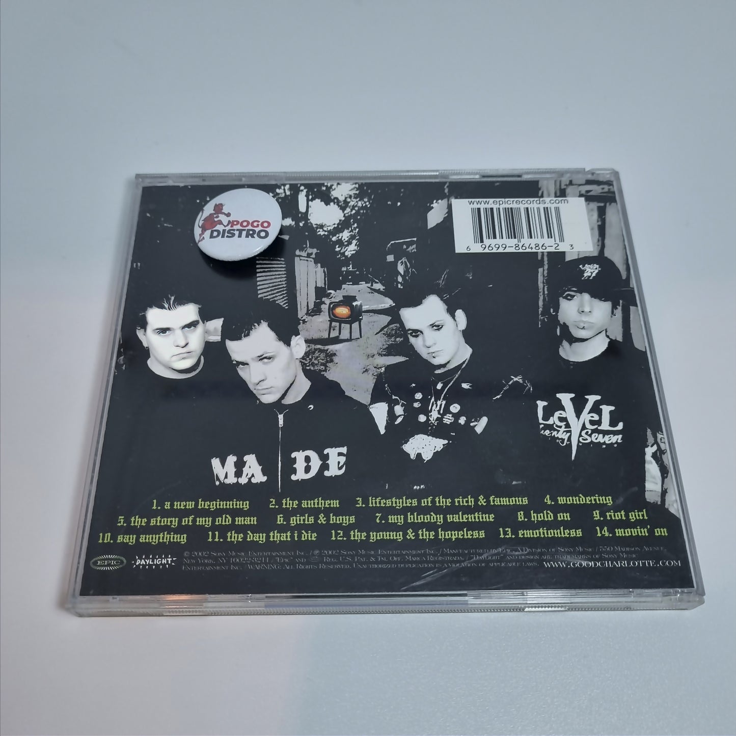 Good Charlotte - The Young And The Hopeless