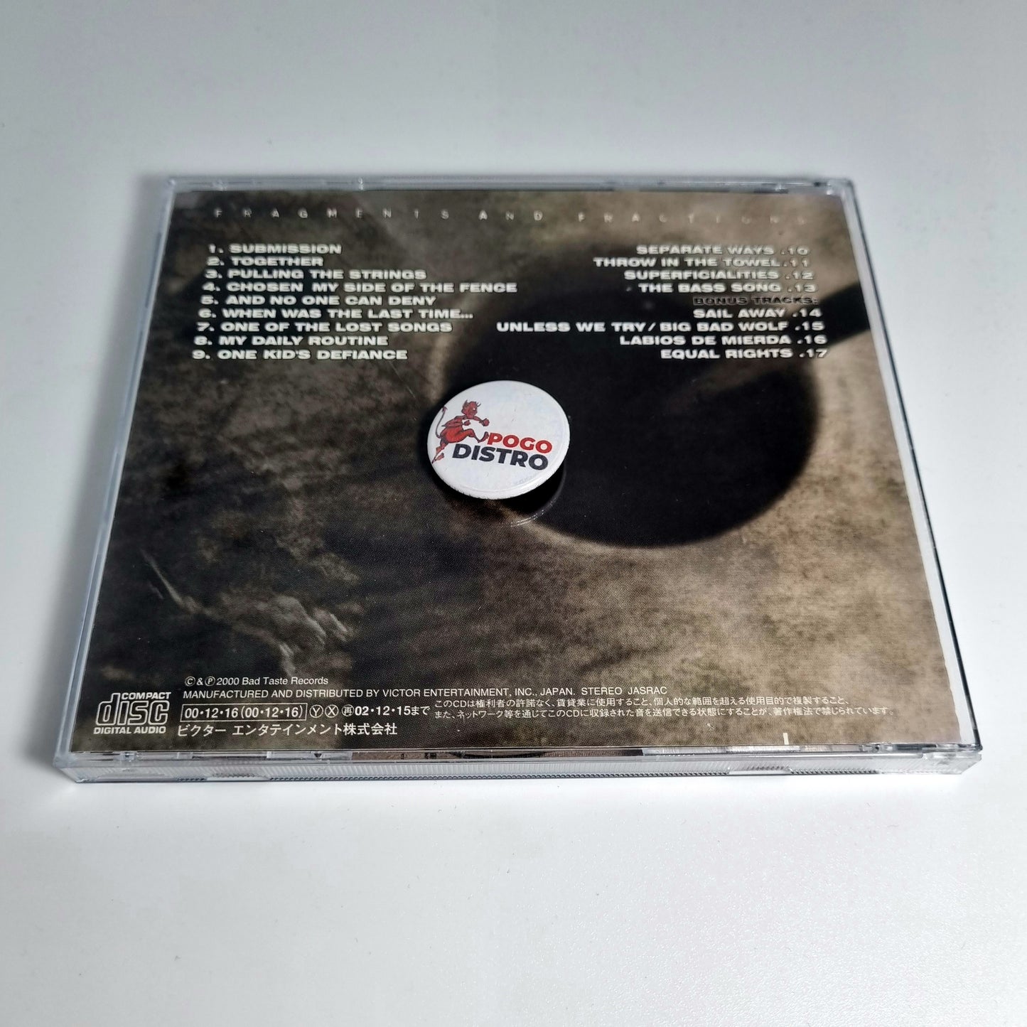 Satanic Surfers - Fragments And Fractions (Edición Japonesa)