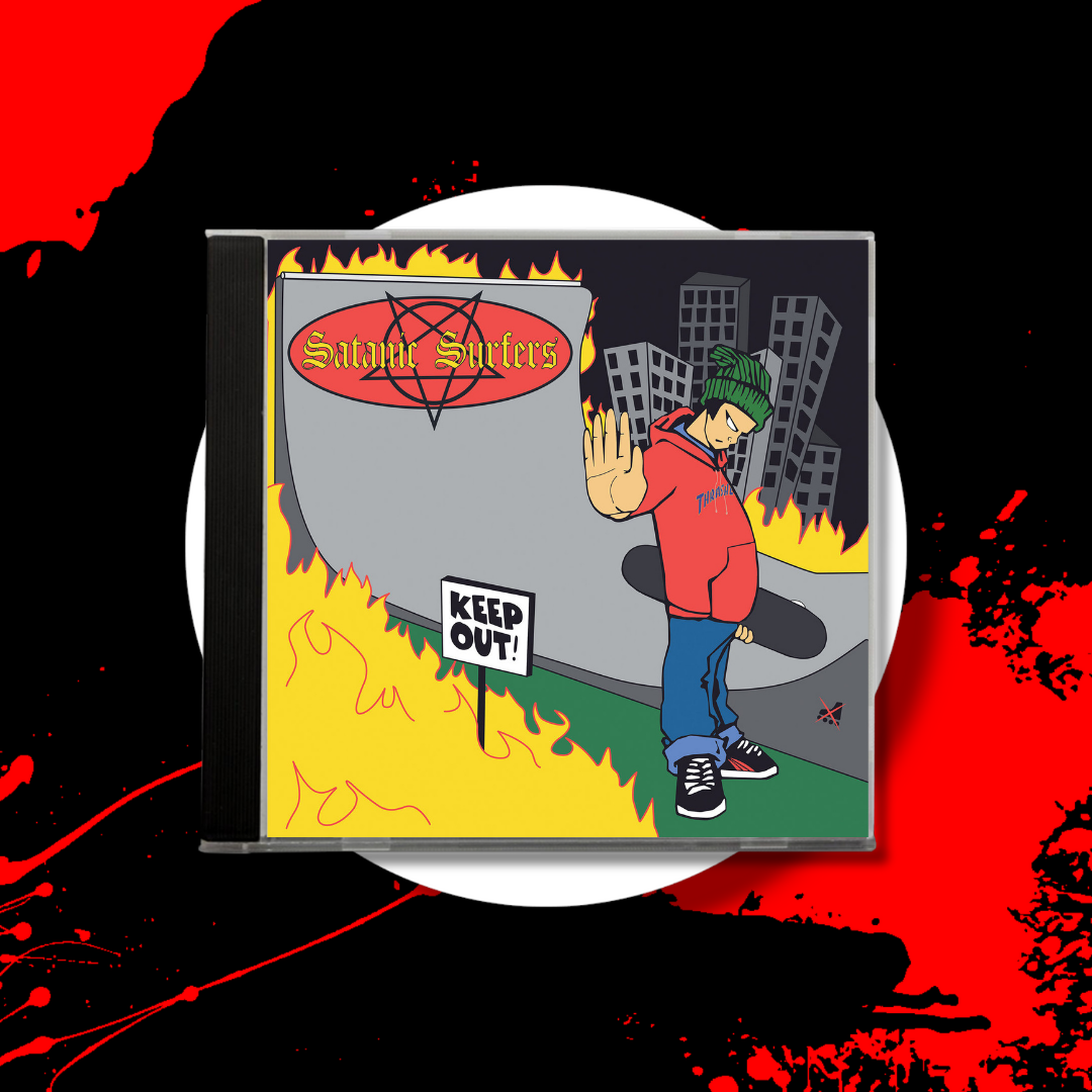 Mini CD NFC - Satanic Surfers - Keep Out!