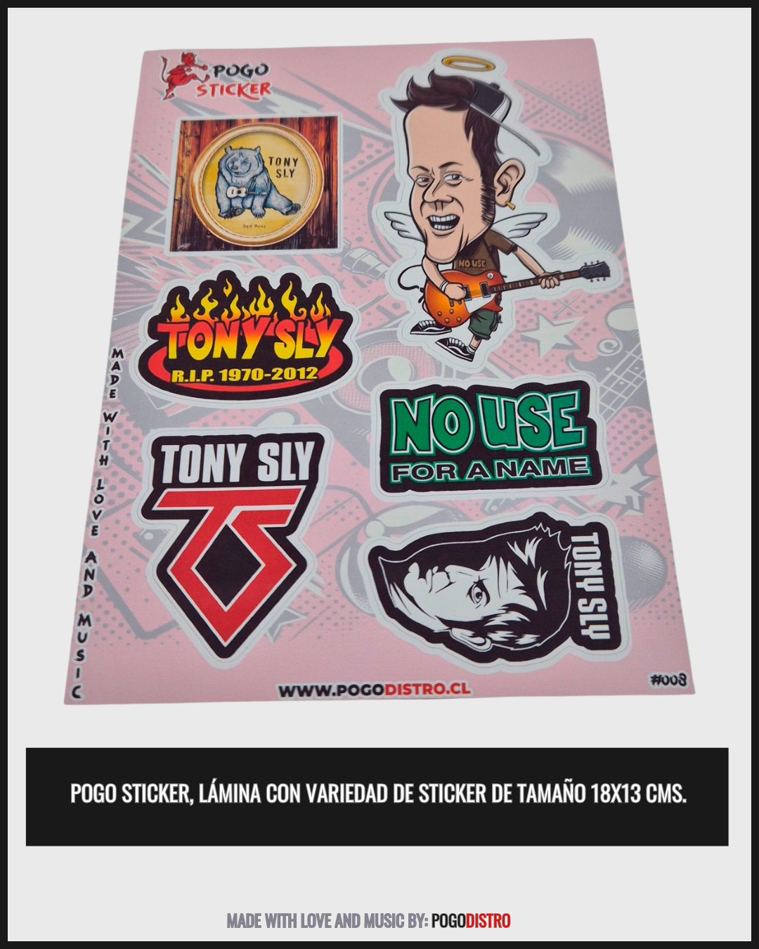 Tony Sly - Pack Bundle