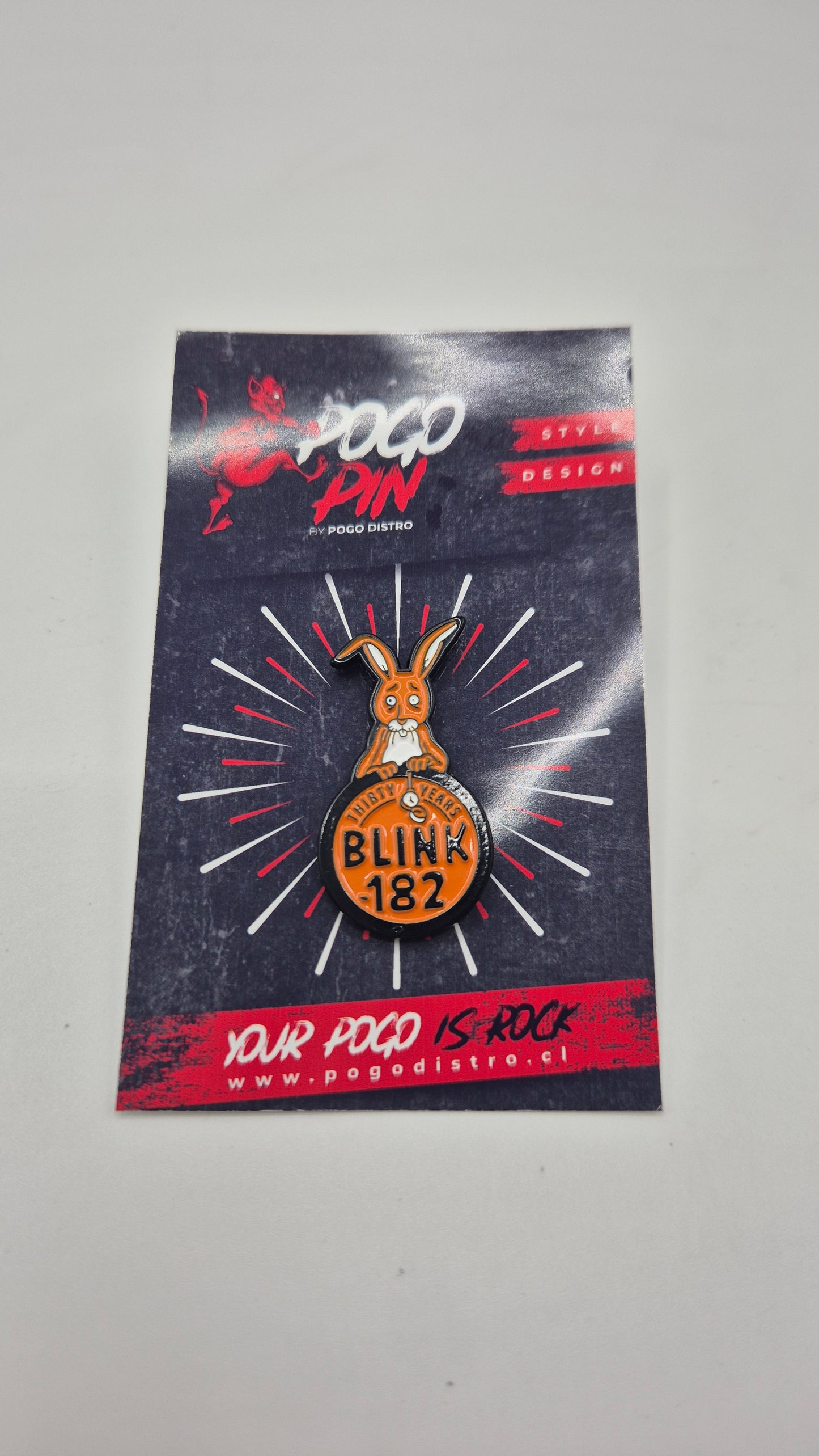 Pin Blink 182 Bunny