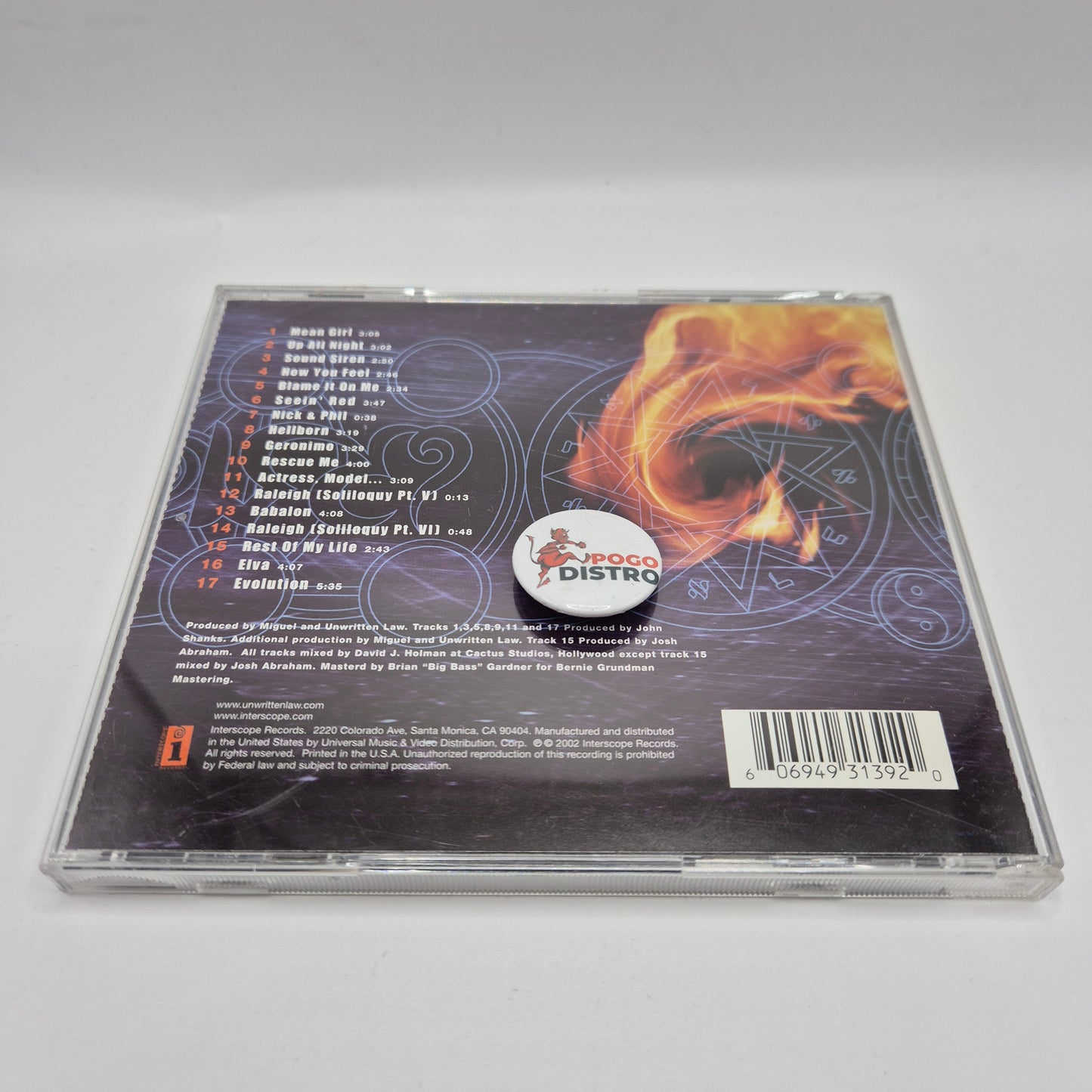 Unwritten Law - Elva