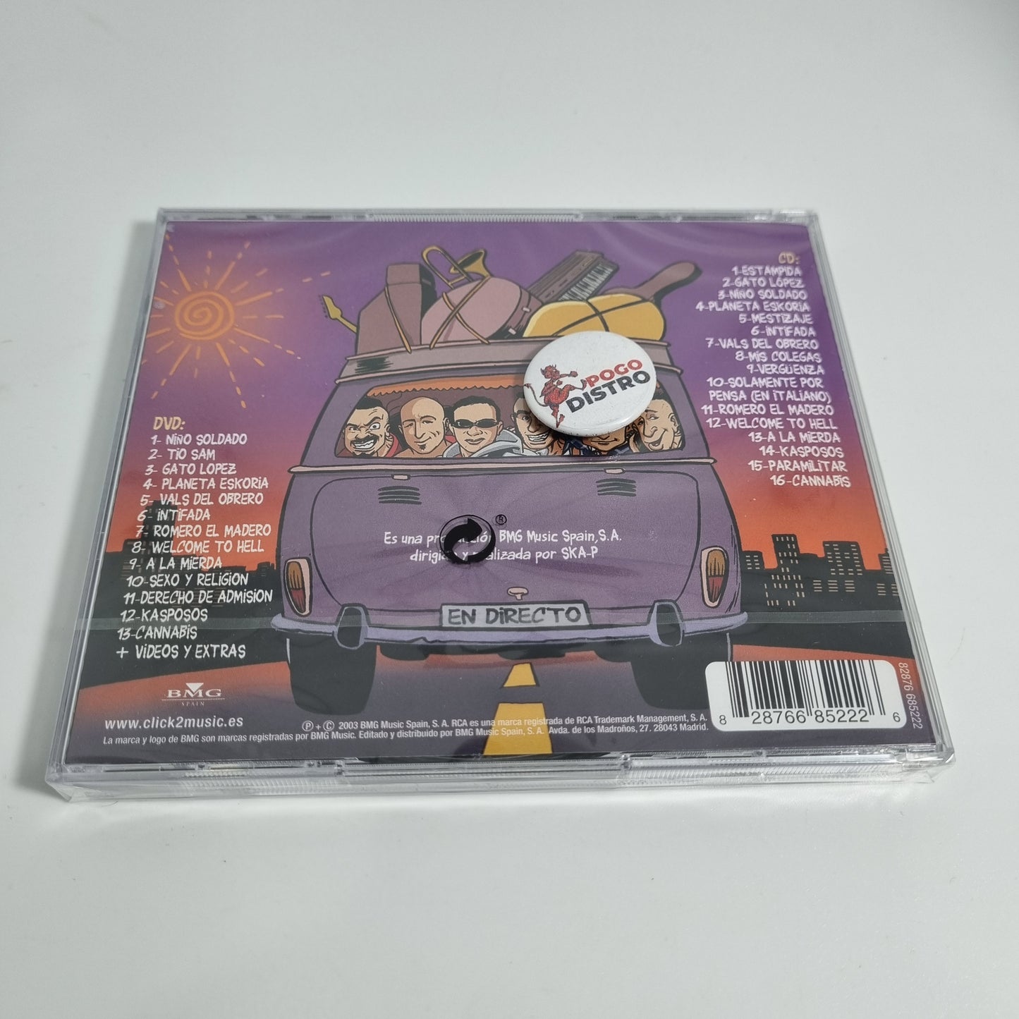 Ska-P - Incontrolable En Directo (CD+DVD)