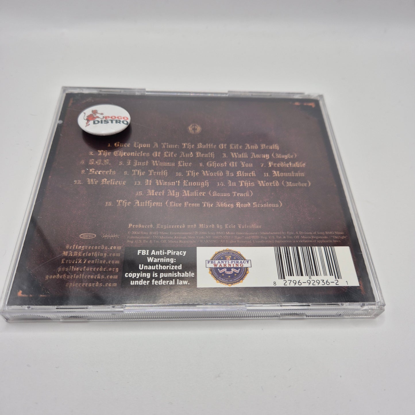 Good Charlotte - The Chronicles Of Life And Death