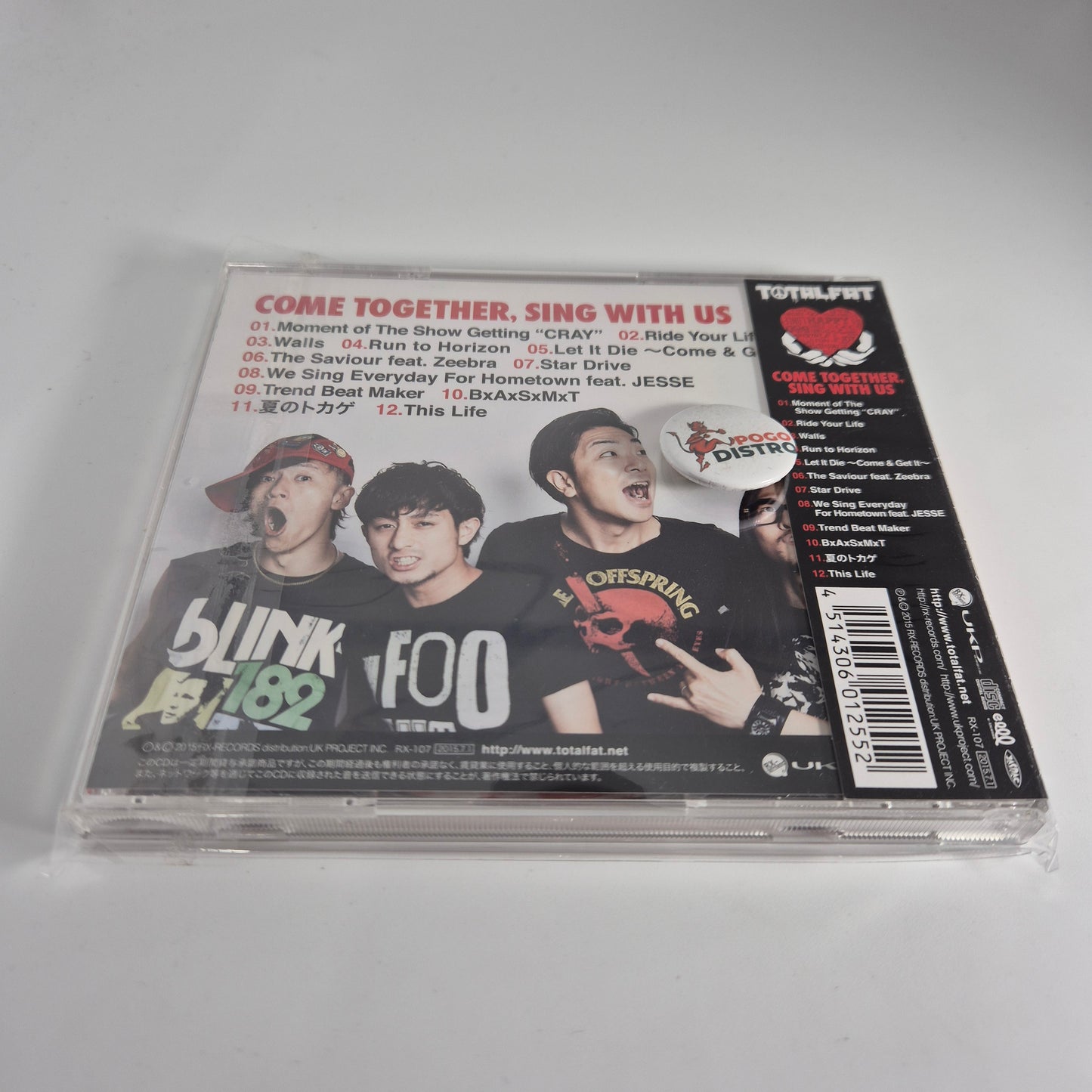 Totalfat - Come Together, Sing With Us (Edición Japonesa)