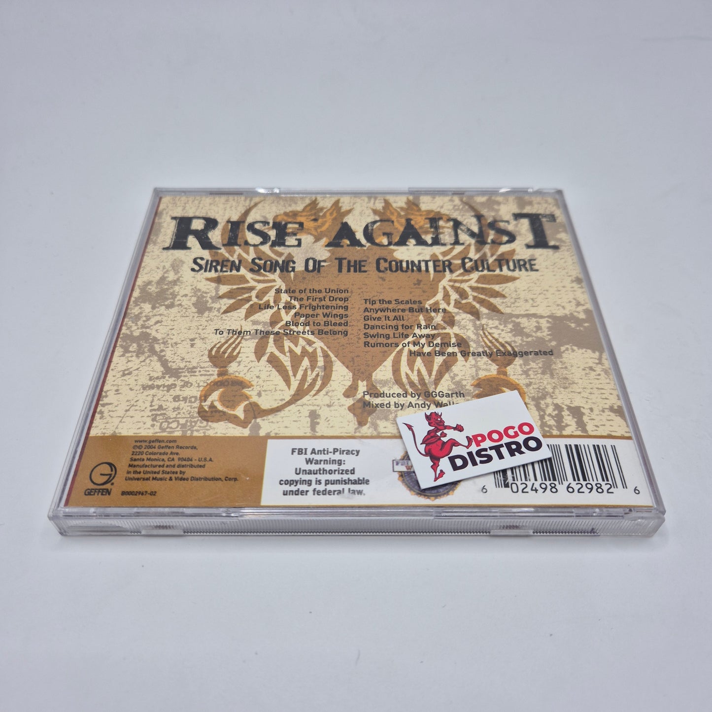 Rise Against - Siren Song Of The Counter Culture