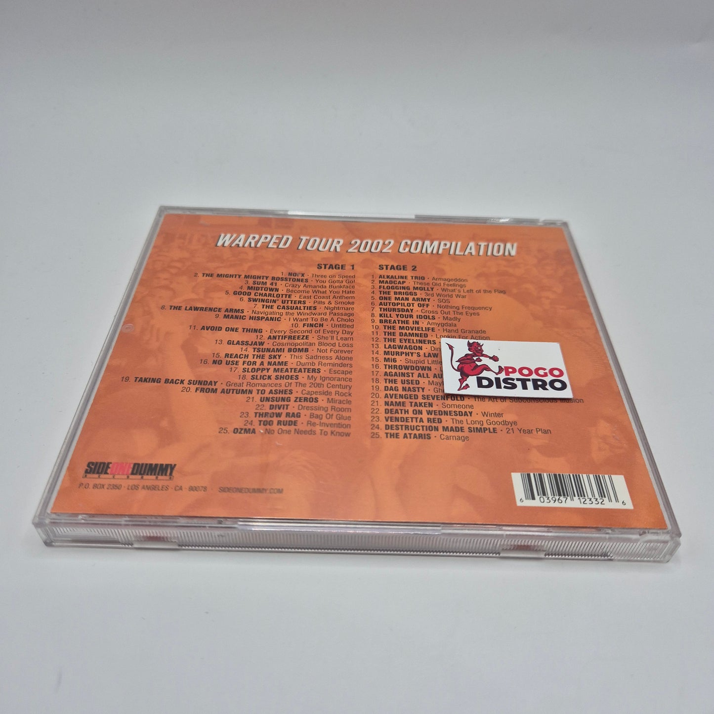 Various – Vans Warped Tour (2002 Tour Compilation - 2 CD)