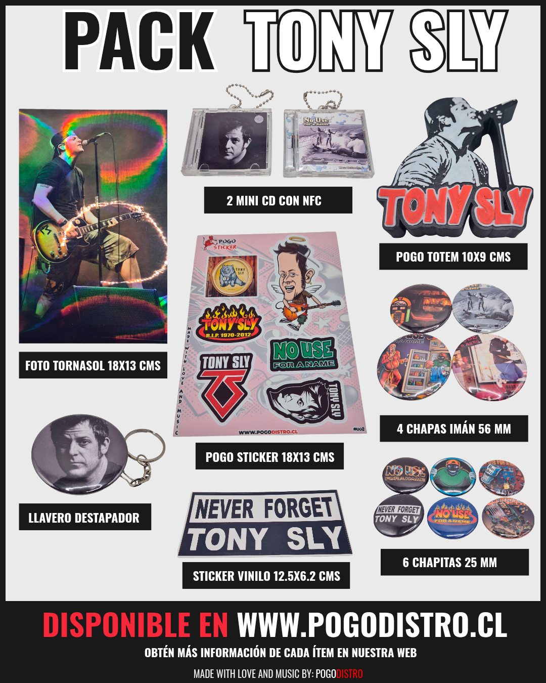 Tony Sly - Pack Bundle