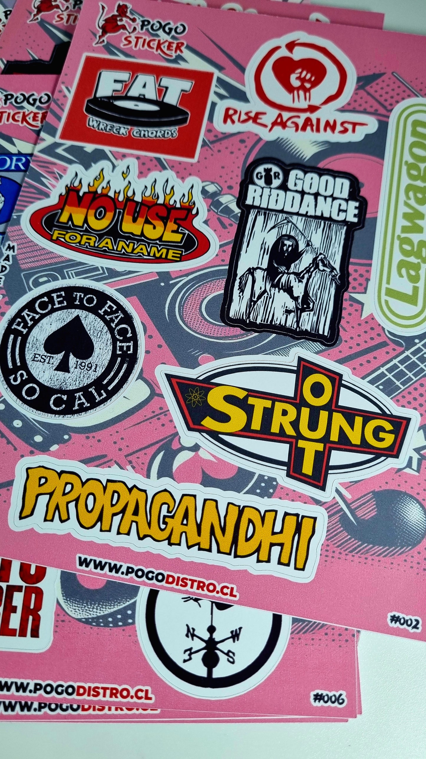 Pogo Sticker - Nofx - 001