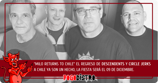 Descendents y Circle Jerks anuncian su regreso a Chile