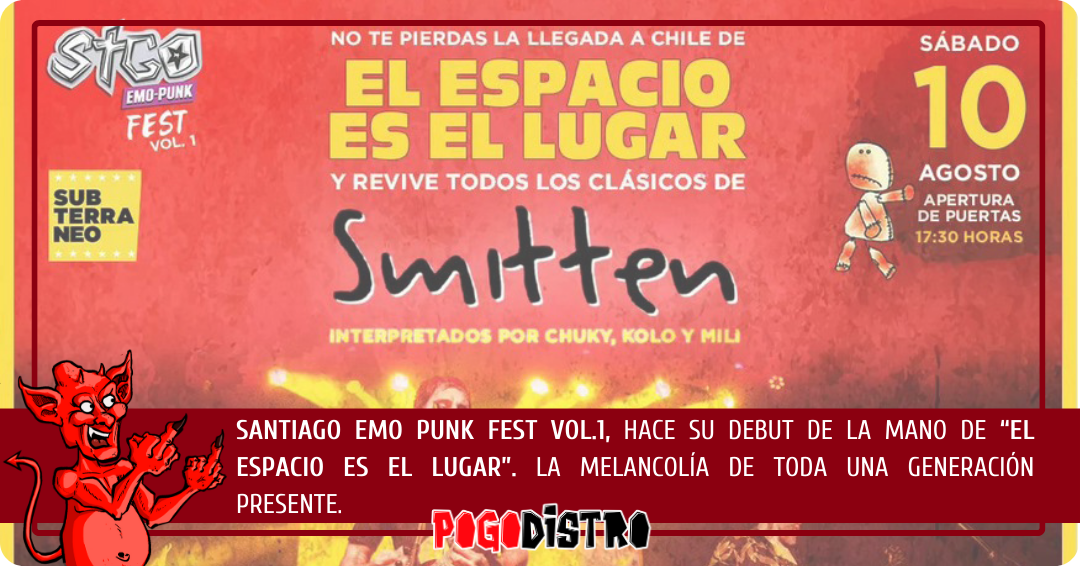 Santiago Emo Punk Fest Vol.1, la melancolía de toda una generación presente