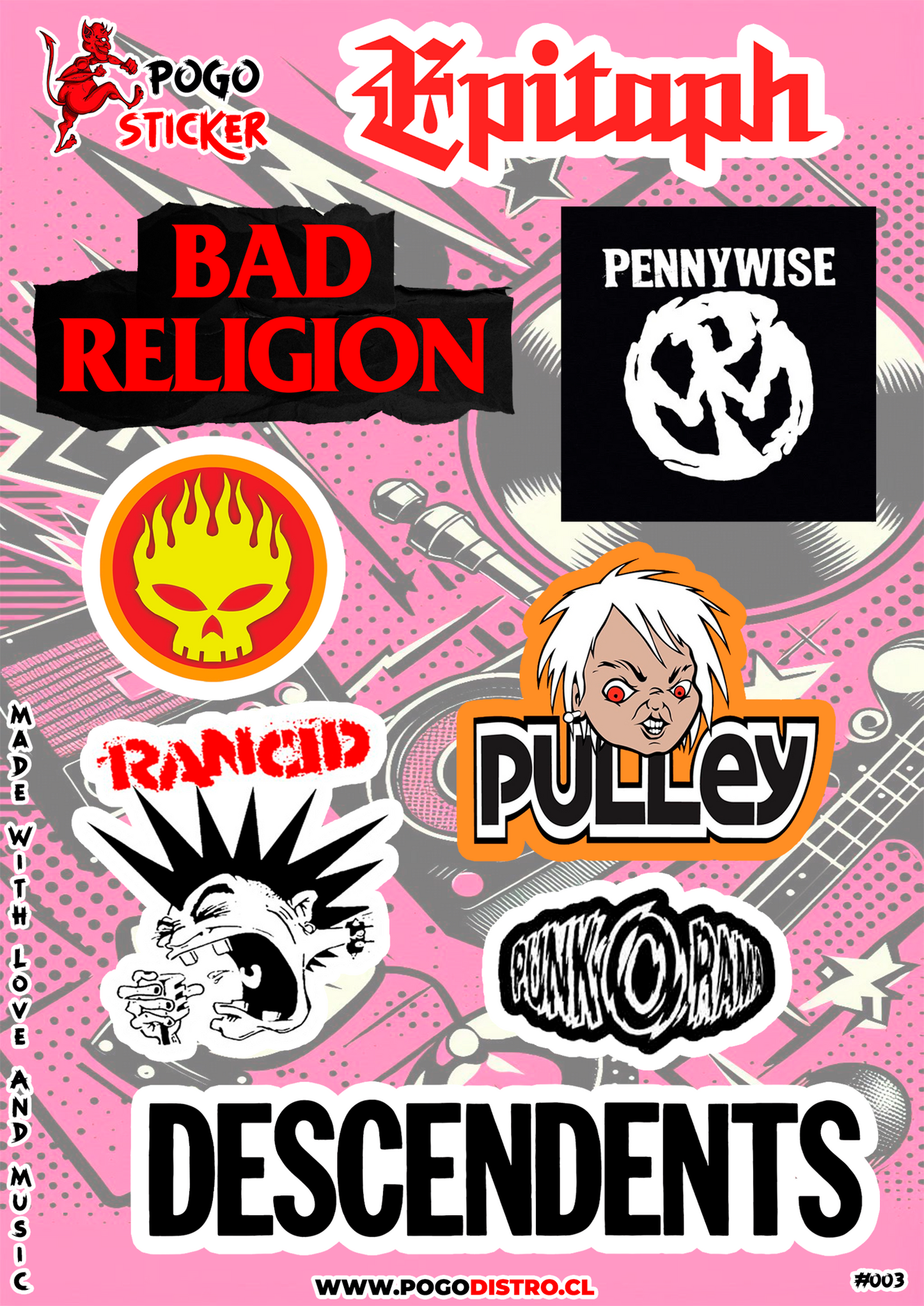 Pogo Sticker - Epitaph - 003