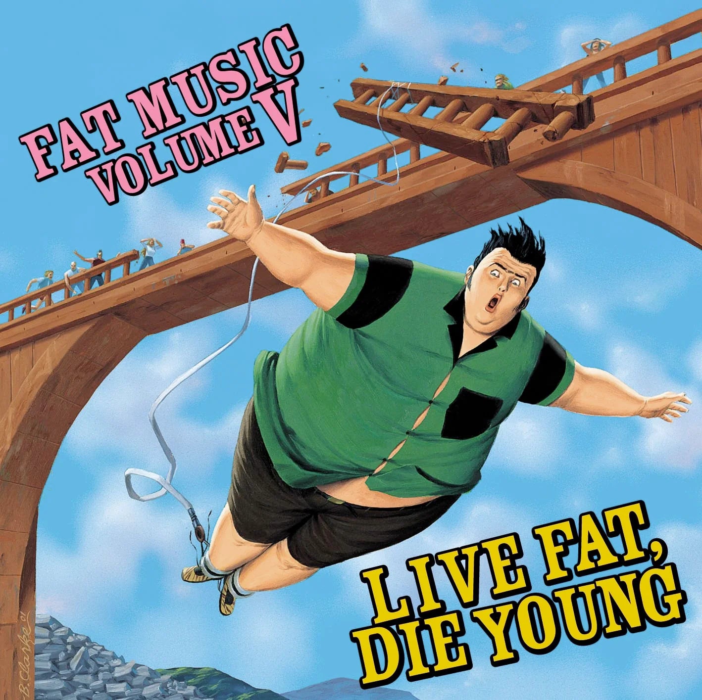 Various - Fat Music Volume V - Live Fat, Die Young