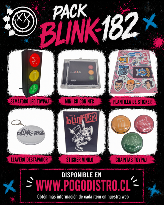 Blink 182 - Pack TOYPAJ