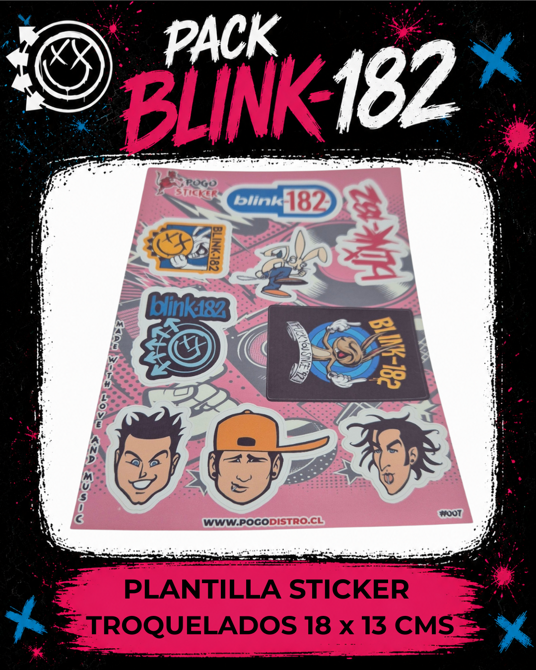 Blink 182 - Pack TOYPAJ