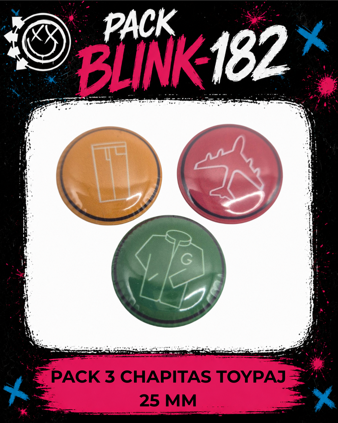 Blink 182 - Pack TOYPAJ