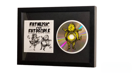 Cuadro Decorativo "Fat Music For Fat People"