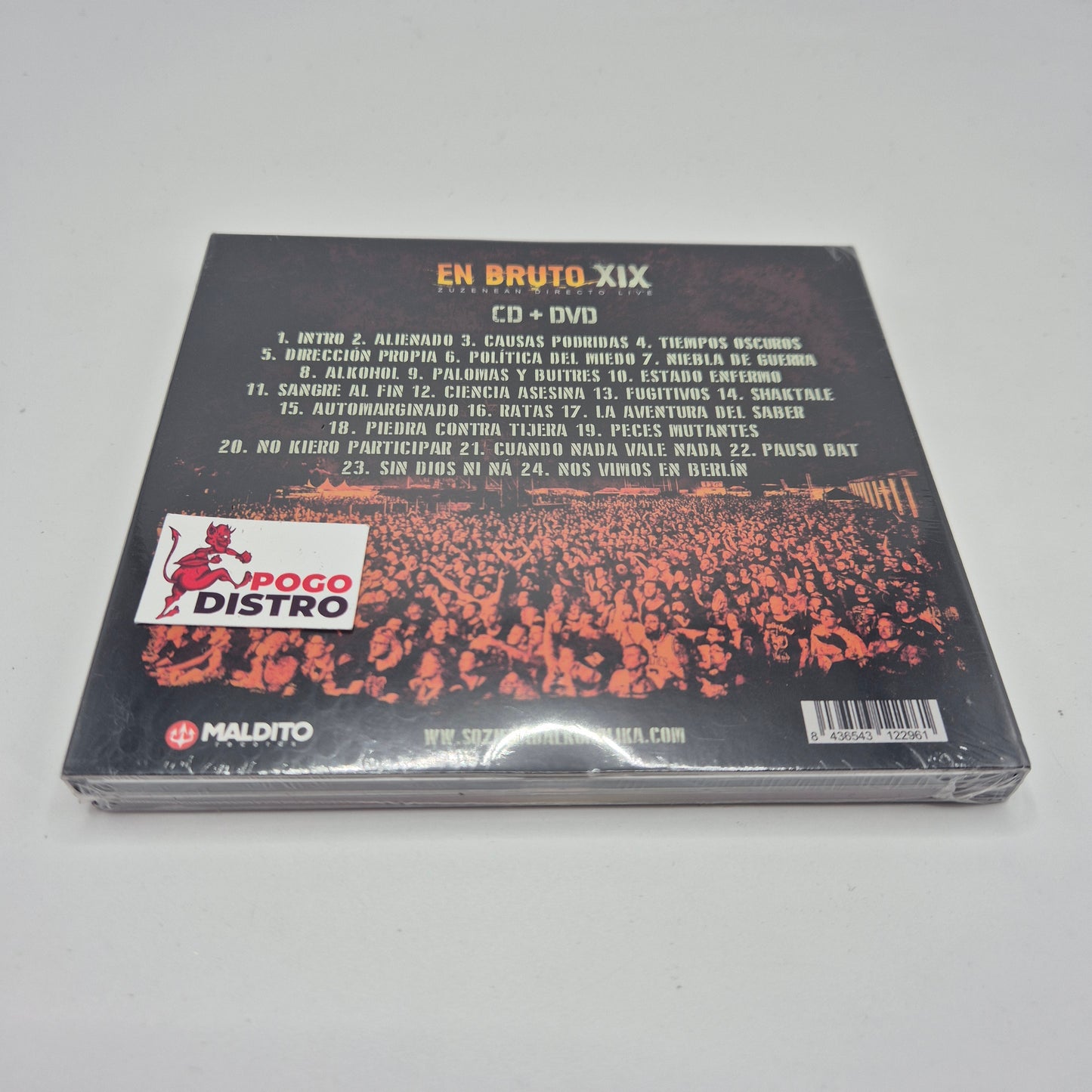 Soziedad Alkoholika - En Bruto XIX (CD + DVD)