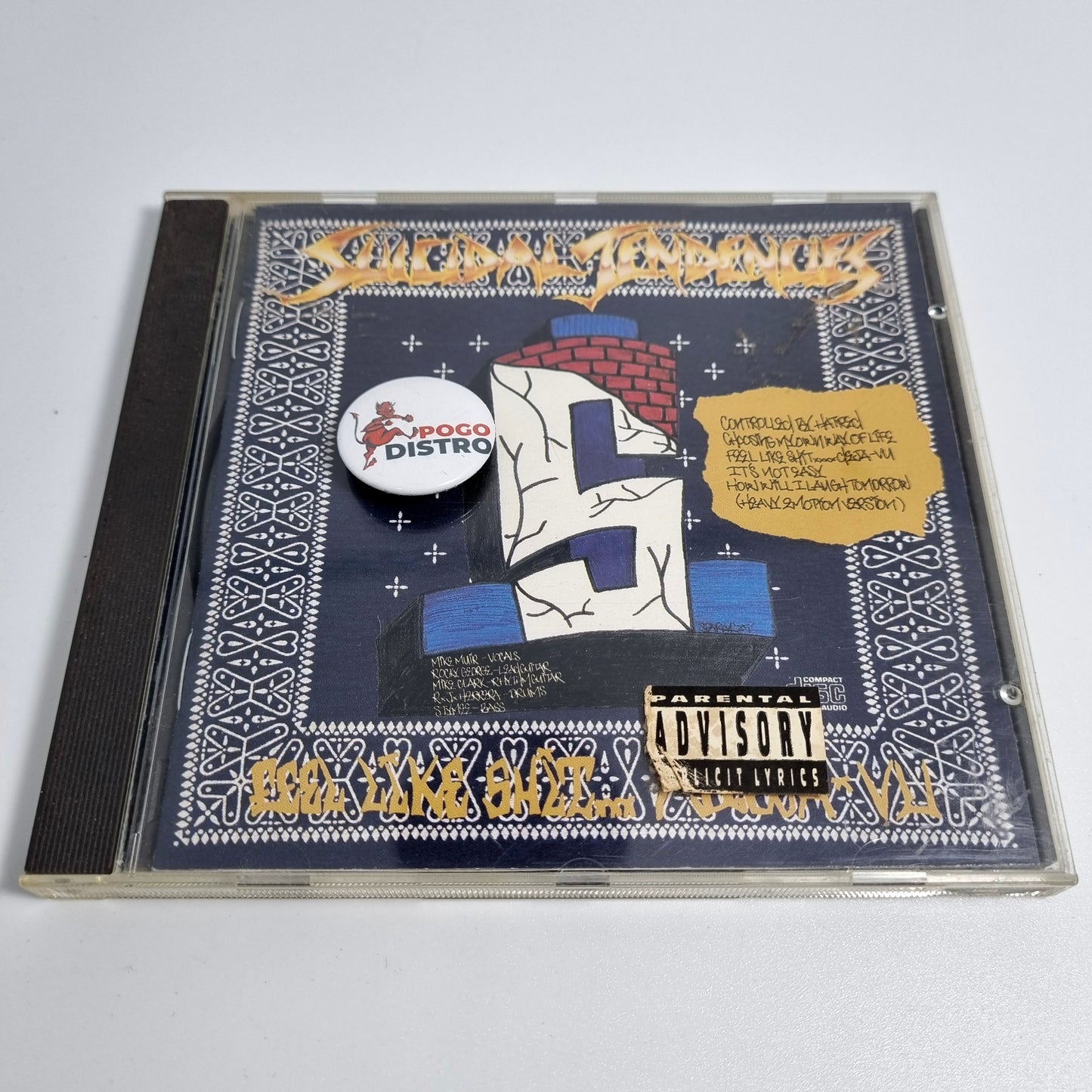 Suicidal Tendencies - Controlled By Hatred / Feel Like Shit...Deja-Vu