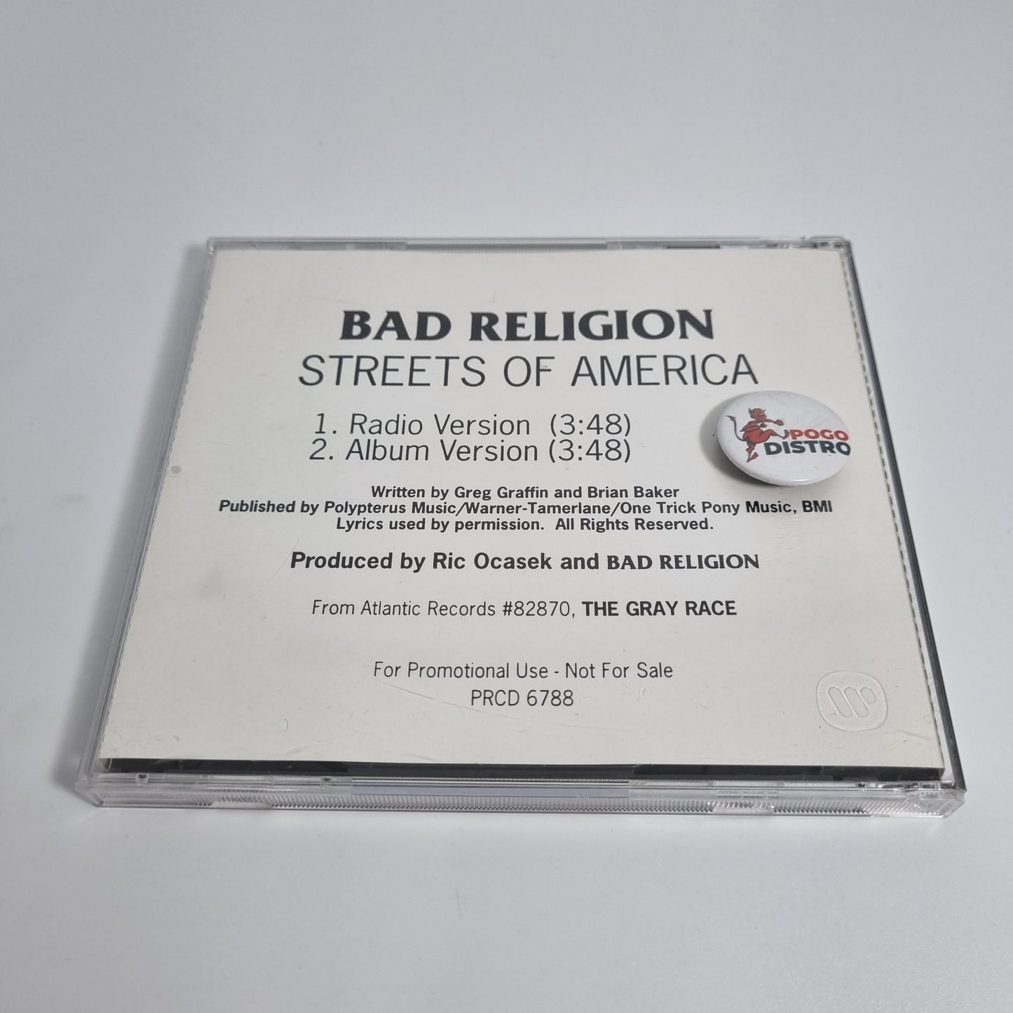 Bad Religion - The Streets Of America