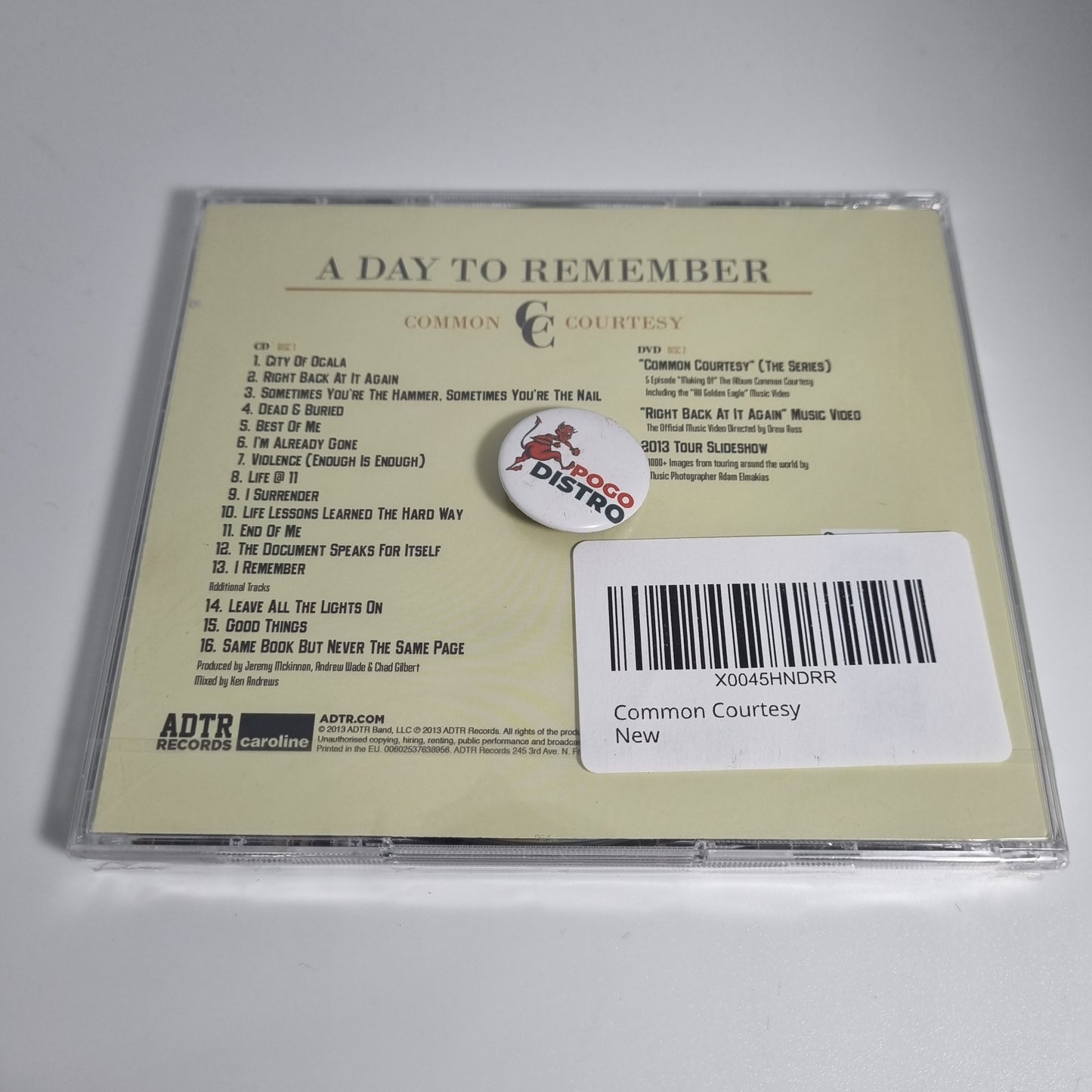 A Day To Remember - Common Courtesy